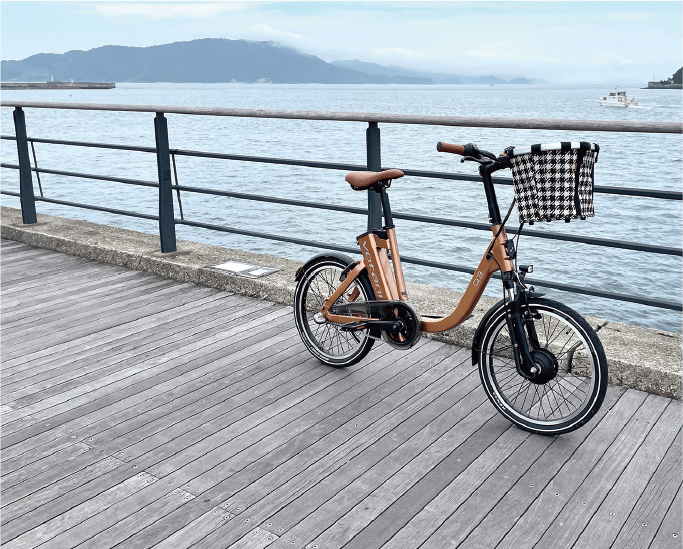 海女の街鳥羽の レンタサイクル 海女チャリ