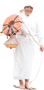 鳥羽の海女さん